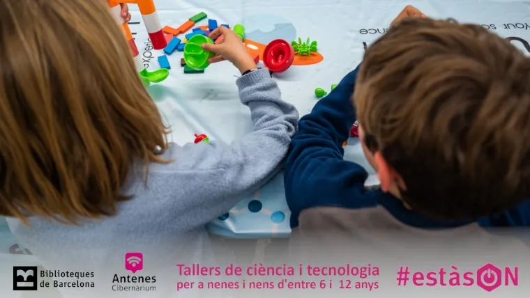 The EstàsON workshops are coming to 11 libraries across the city with 20 sessions between December 22 and 31, for children aged 6 to 12.